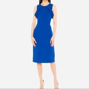 Ivanka Trump Lake Como Sea Blue Dress